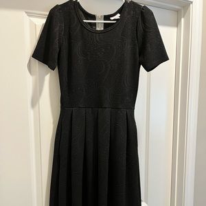 BLACK NOIR LulaRoe Amelia dress